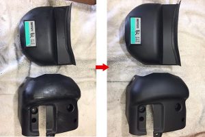 フェラーリ 内装 プラスチック部品 スレ 傷 劣化 修理 補修